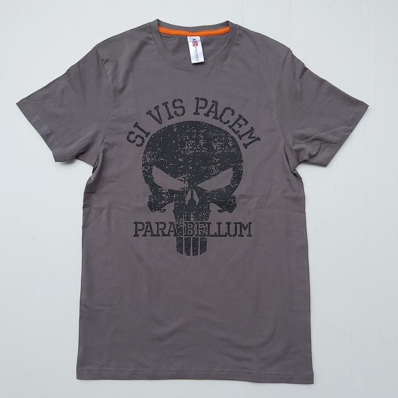 "SI VIS PACEM PARA BELLUM " T-shirt Grigia