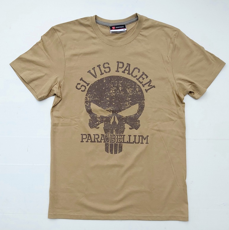 "SI VIS PACEM PARA BELLUM " T-shirt Coyote
