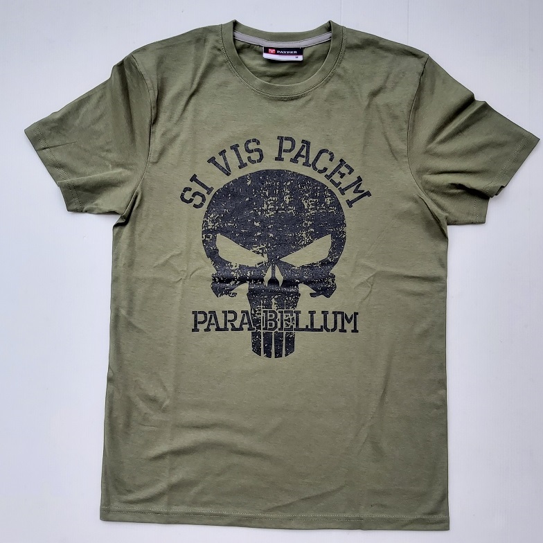 "SI VIS PACEM PARA BELLUM " T-shirt Olive Drab