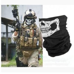 Black Skull recon wrap - sciarpa a tubo