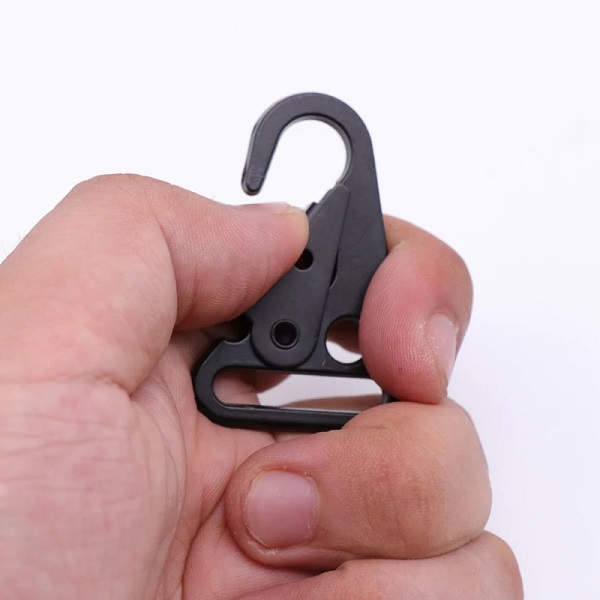 SLING SNAP HOOK HK style- moschettone in metallo per cinte da trasporto arma - immagine 4