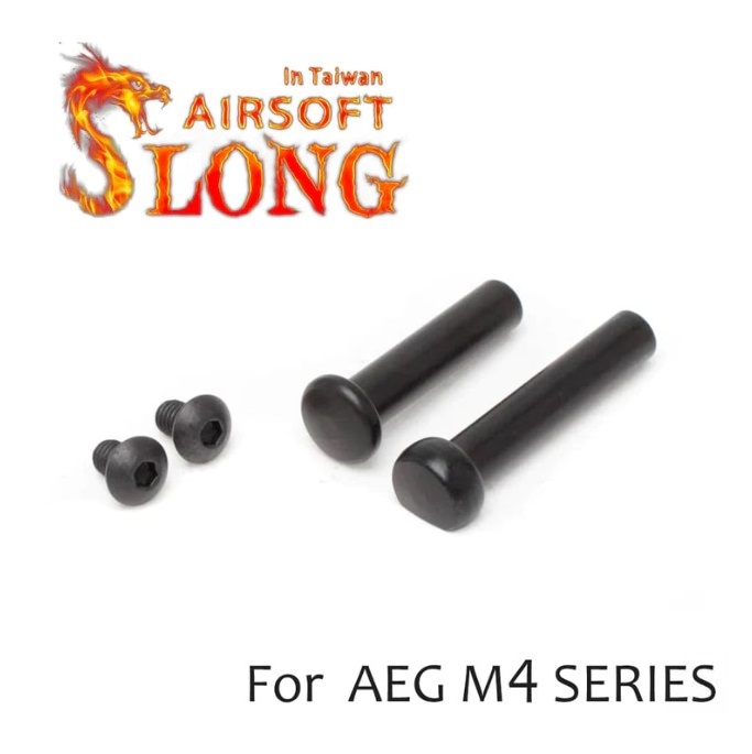 Slong Airsoft, M4/M16 Replica body Pin set, black (SL00423)