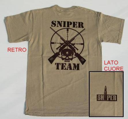 Sniper Team t-shirt coyote