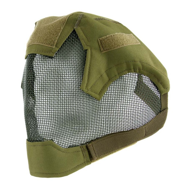 Maschera a rete integrale verde