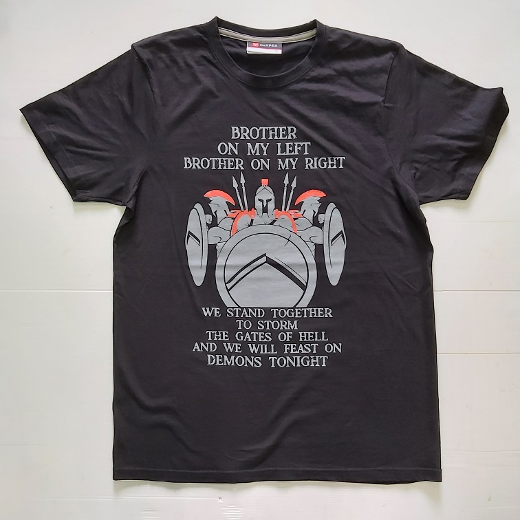 SPARTAN BROTHERHOOD - T-shirt Black