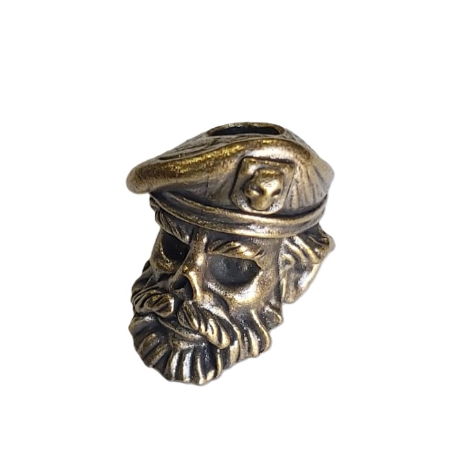 Special Forces Skull Metal Bead for keychain & Knife Lanyard - Image 5
