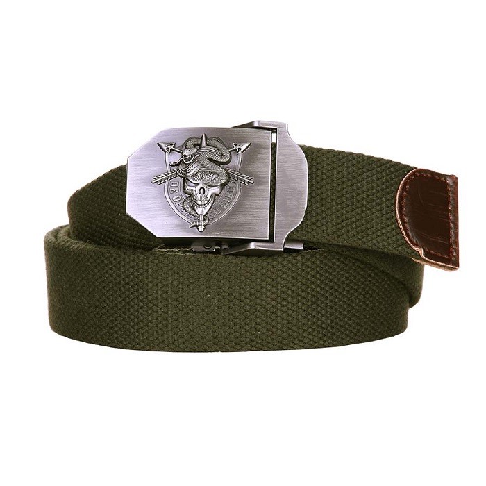 101 INC Special Forces Olive Drab- cinta da pantalone verde oliva- lunghezza 130 cm