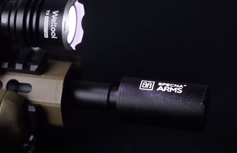 Specna Arms Silenziatore MTU Mini Tracer Unit Black - Image 2