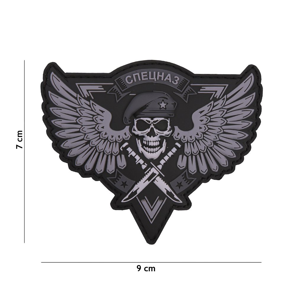101 INC. " SPETSNAZ" PVC patch - black