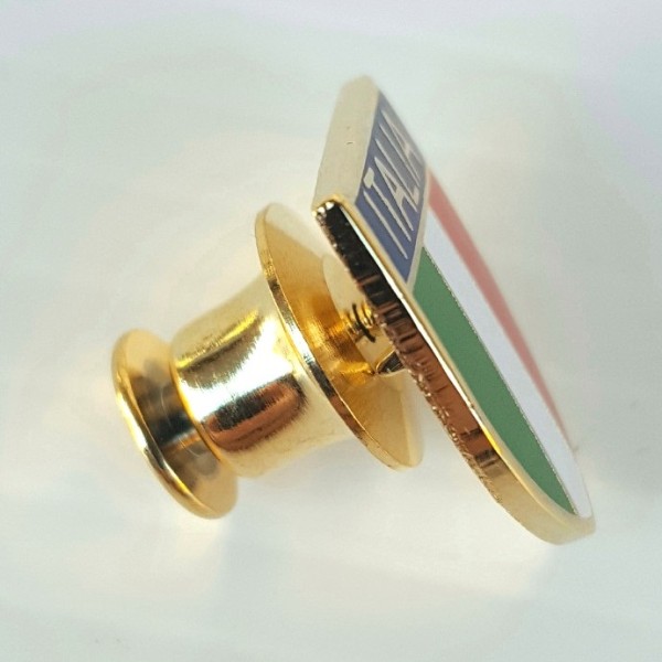 SCUDETTO ITALIA - MINI SPILLA IN METALLO - immagine 3