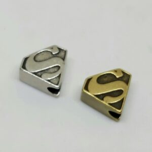 SUPER HERO Bead in metallo