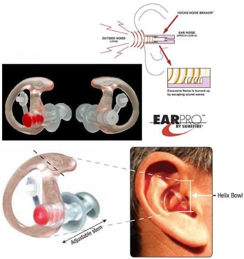 Surefire Earpro EP3 - tappi auricolari - immagine 3