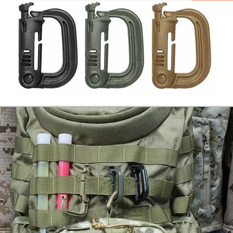 EDC MOLLE Carabiner - plastica
