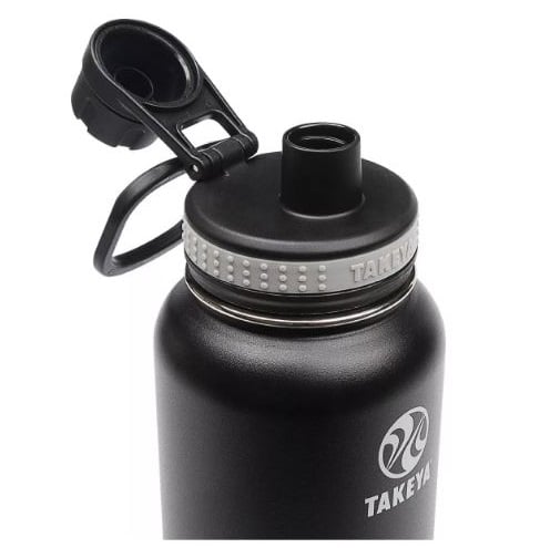 Takeya ORIGINALS INSULATED BOTTLE 32oz / 950ml BLACK (50011)-Borraccia Termica - Image 2
