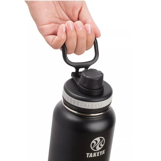Takeya ORIGINALS INSULATED BOTTLE 32oz / 950ml BLACK (50011)-Borraccia Termica - Image 4