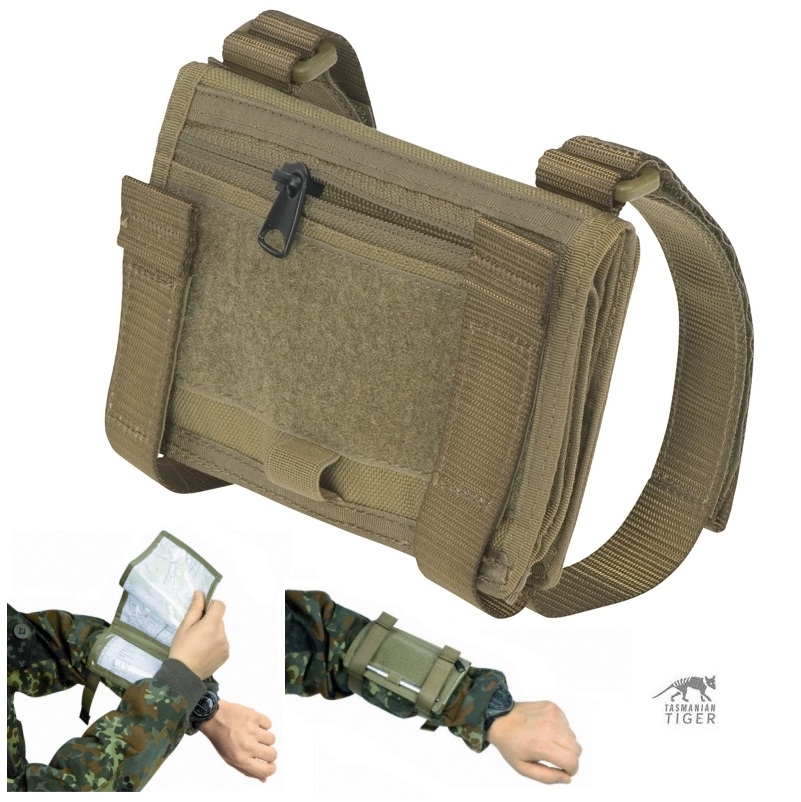 Tasmanian Tiger Wrist Office Coyote Brown- portamappa da braccio (7776)