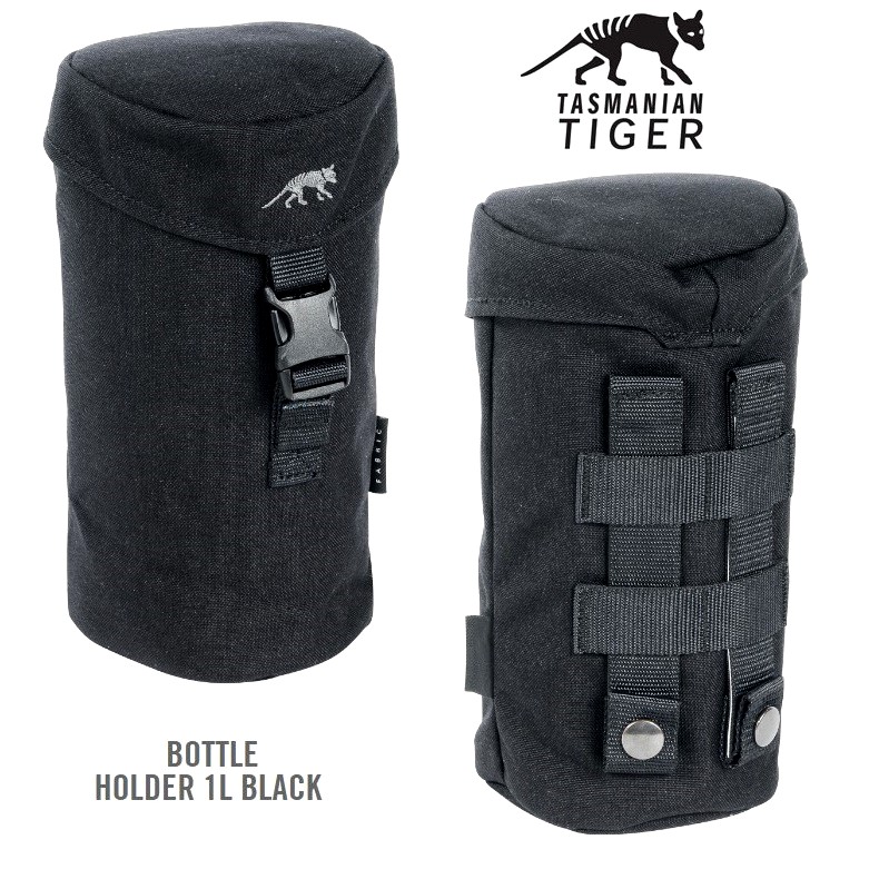 Tasmanian Tiger Bottle Holder pouch - black (7637)
