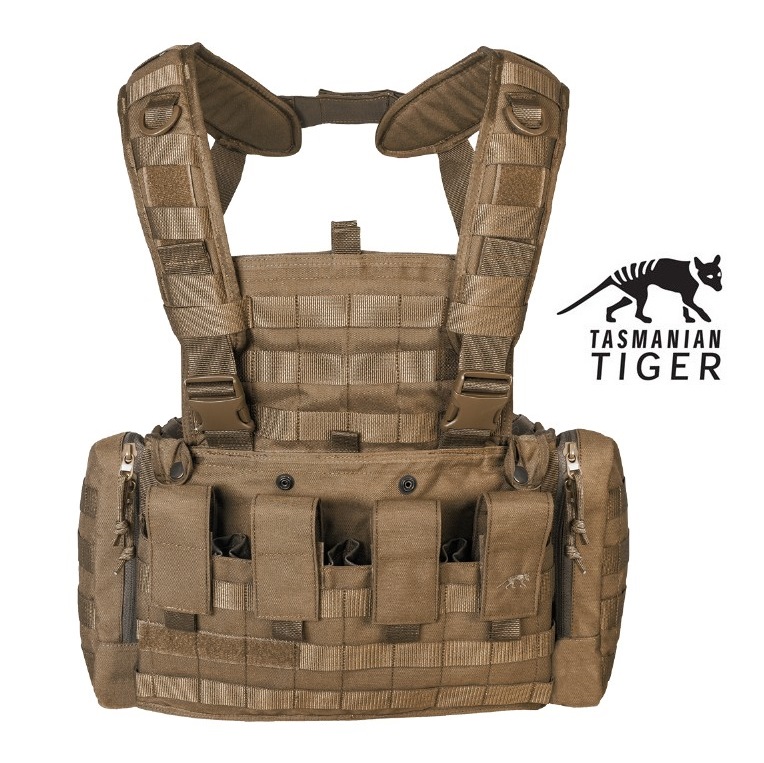 Tasmanian Tiger Chest Rig MKII Coyote Brown ( cod. 7616)