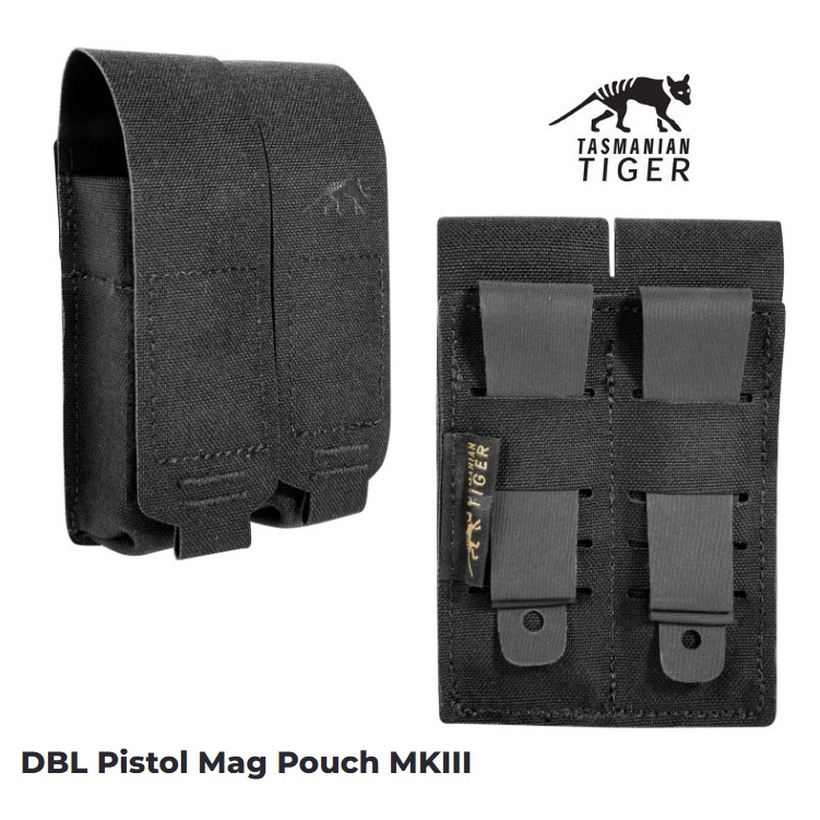 Tasmanian Tiger Double Pistol Mag MKIII black (8969.040)