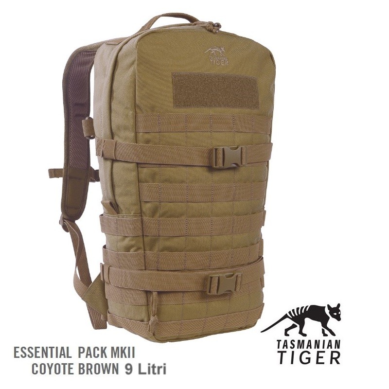 Tasmanian Tiger Essential pack MK II Coyote Brown - 9 Lt. (7594)