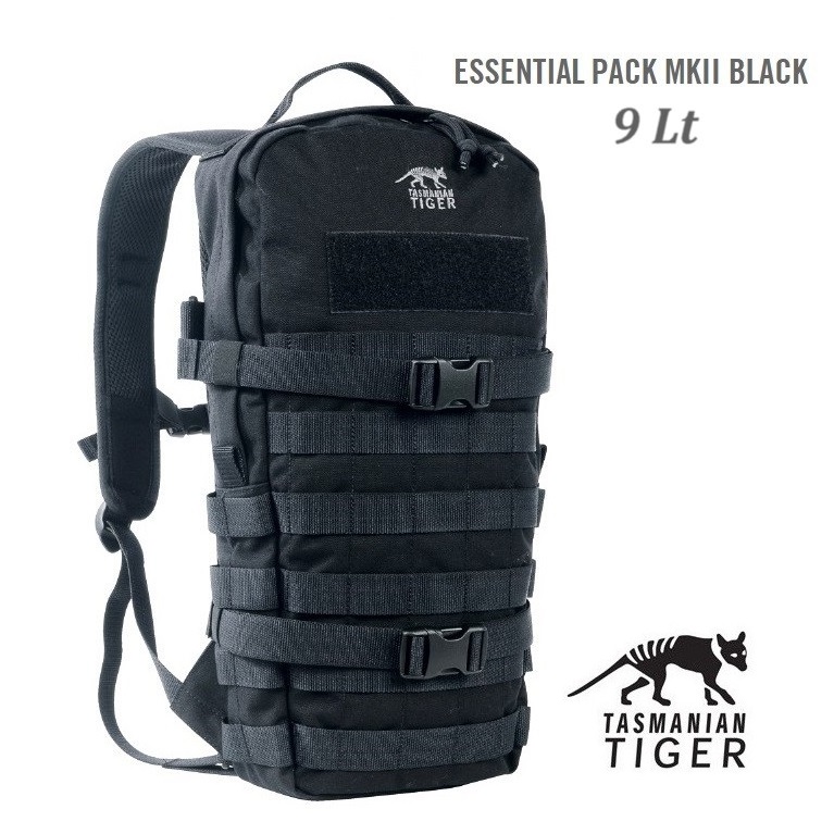 Tasmanian Tiger Essential pack MK II black - 9 Lt. (7594)