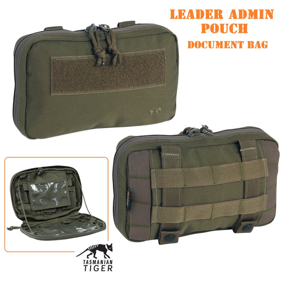 Tasmanian Tiger Leader Admin pouch olive drab (7672)