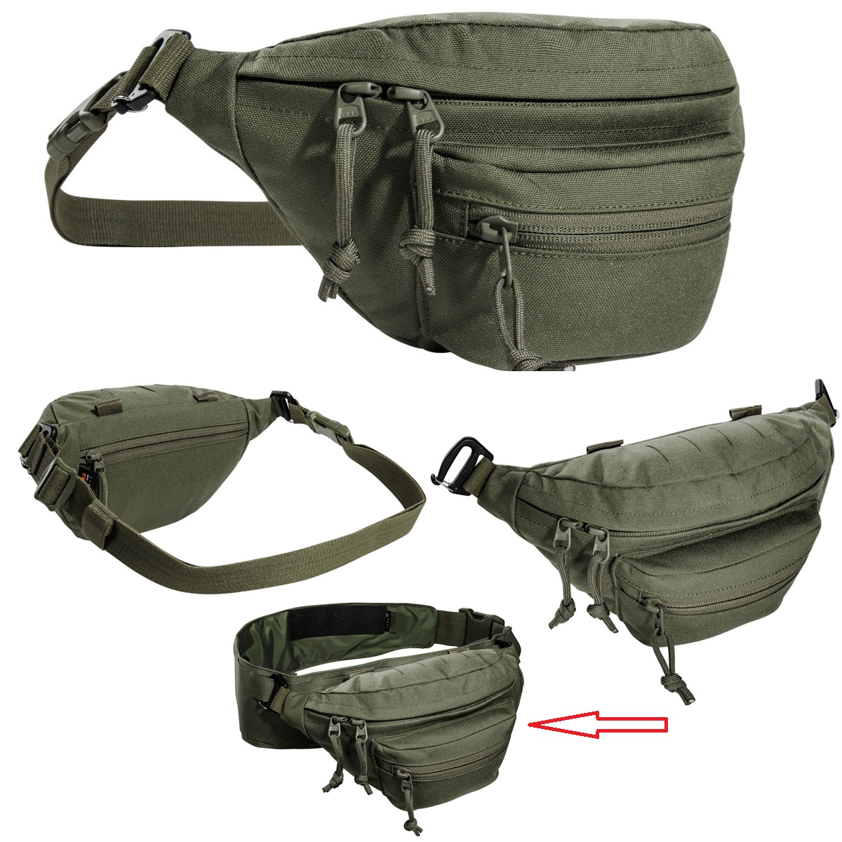 TASMANIAN TIGER MODULAR HIP BAG OLIVE (7185)