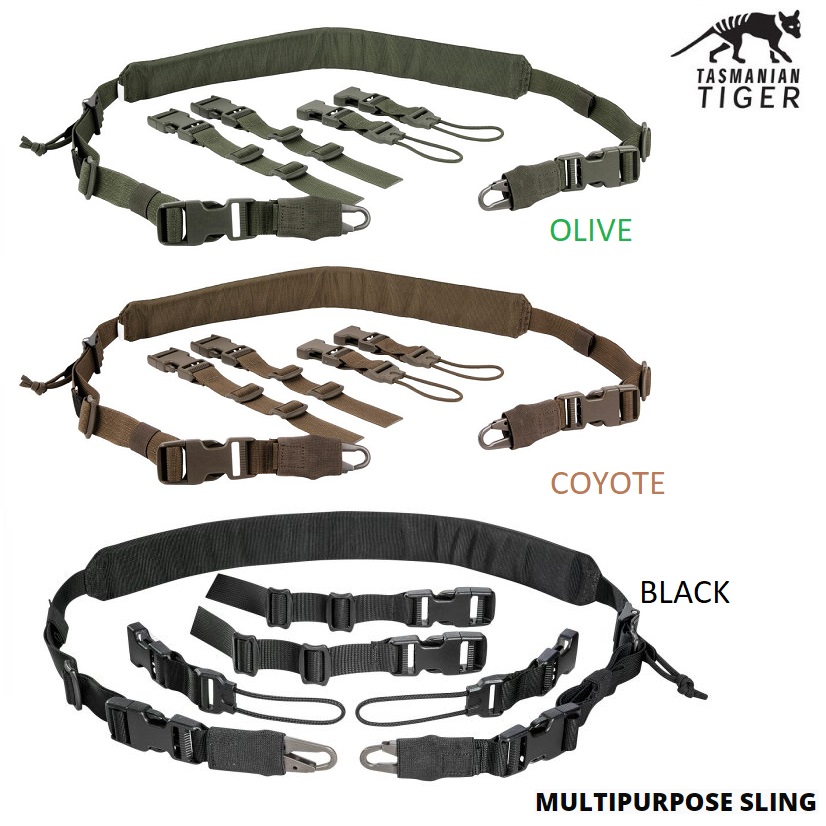 Tasmanian Tiger MULTIPURPOSE SLING CARRYING STRAP NEW MODEL 2023 ( 7387 )
