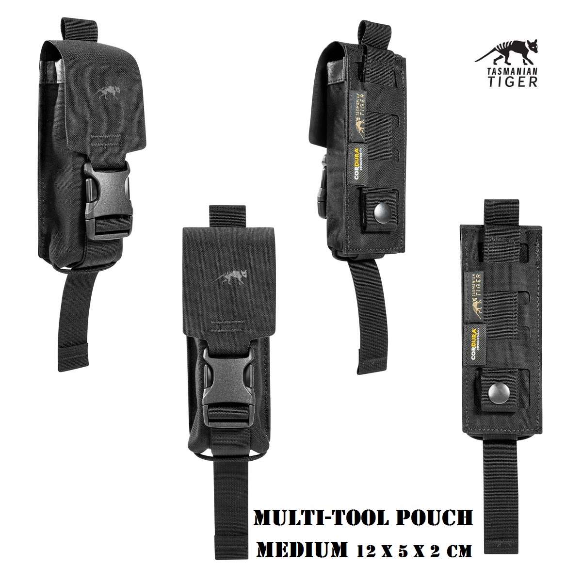Tasmanian Tiger MKII Tool pocket pouch medium- black (7932)