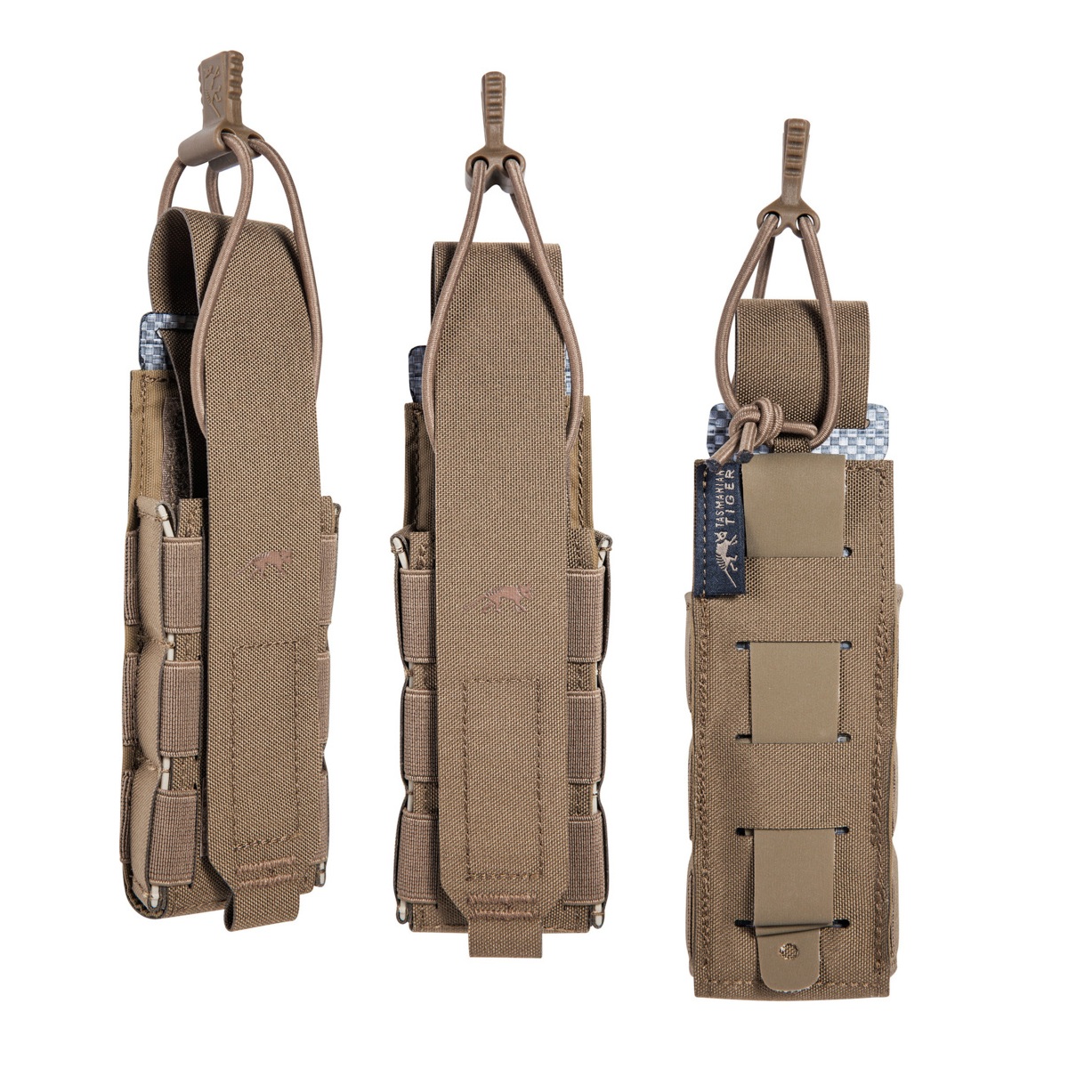 Tasmanian Tiger SGL Mag Pouch MP7 LP Coyote Brown– Porta caricatore per MP7 (30/40 colpi) con accesso rapido e sistema MOLLE reverse (8872)