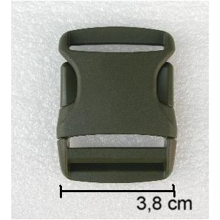 Tasmanian Tiger SR38 fastex verde asola 3,8 cm