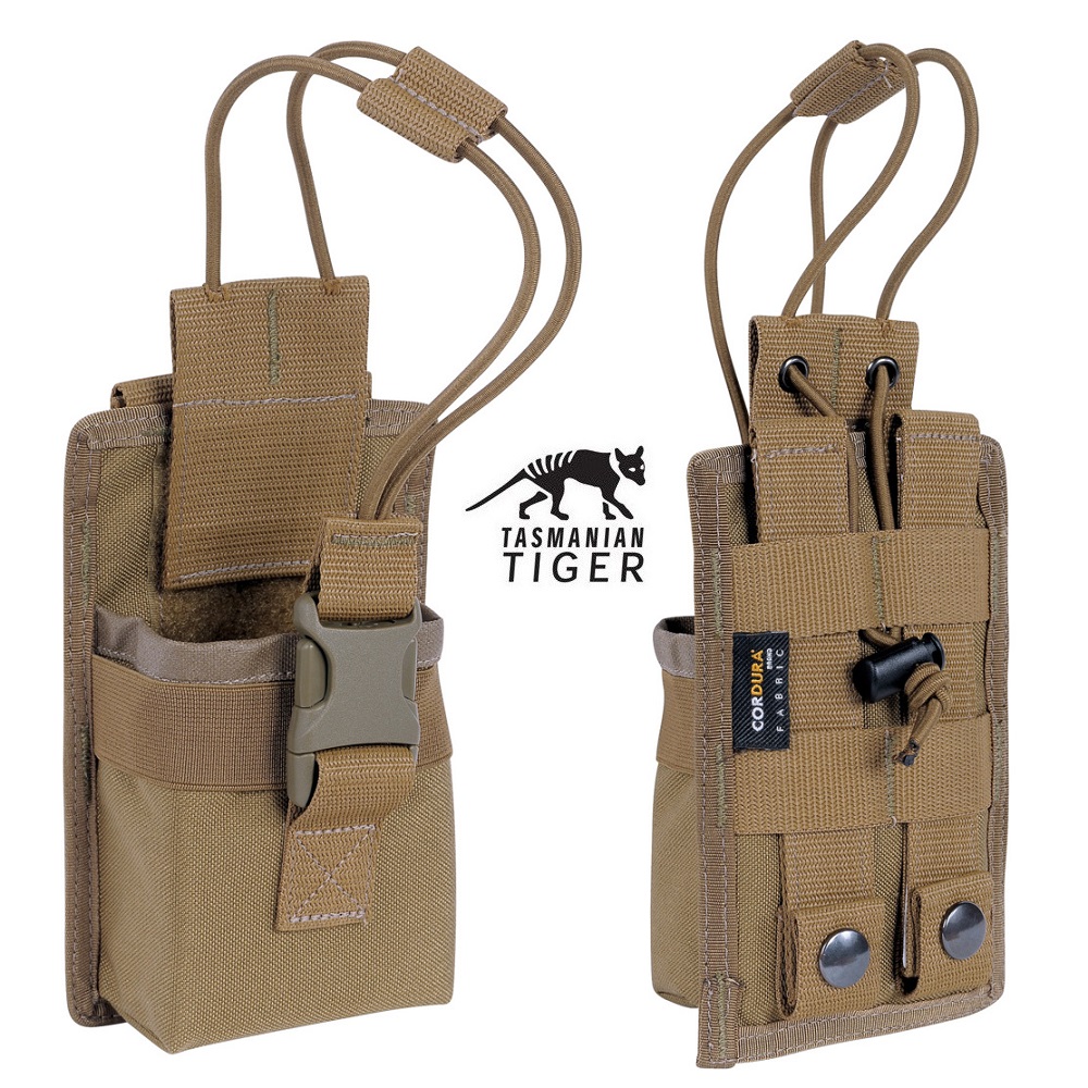 Tasmanian Tiger Tac 3 Radio pouch coyote brown (7794)