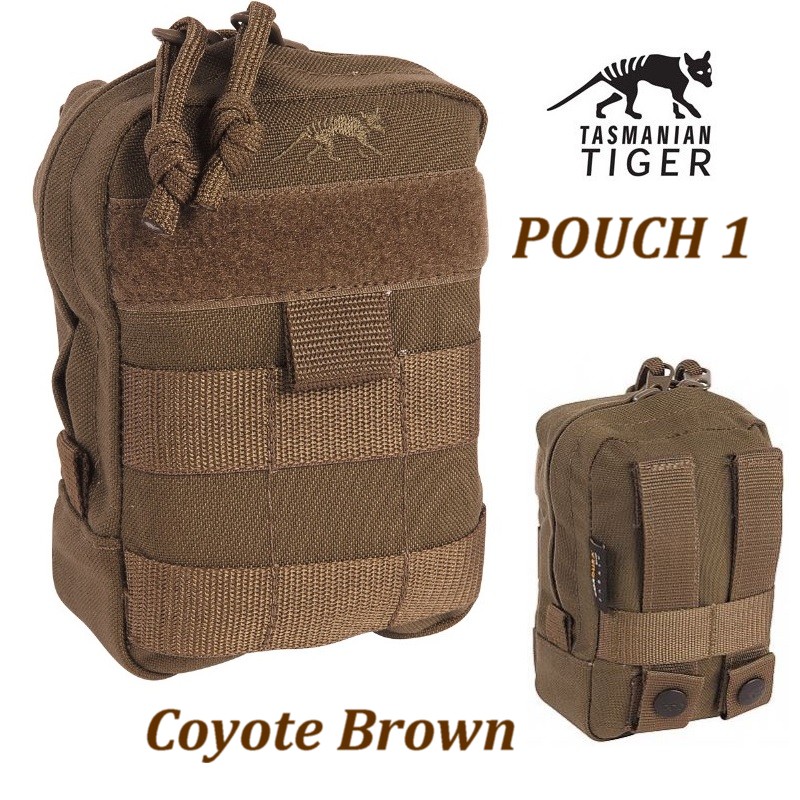 Tasmanian Tiger Tac Utility Pouch 1 Coyote Brown (7647)