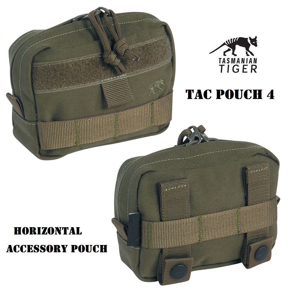 Tasmanian Tiger Tac Pouch 4 Horizontal olive drab 7650