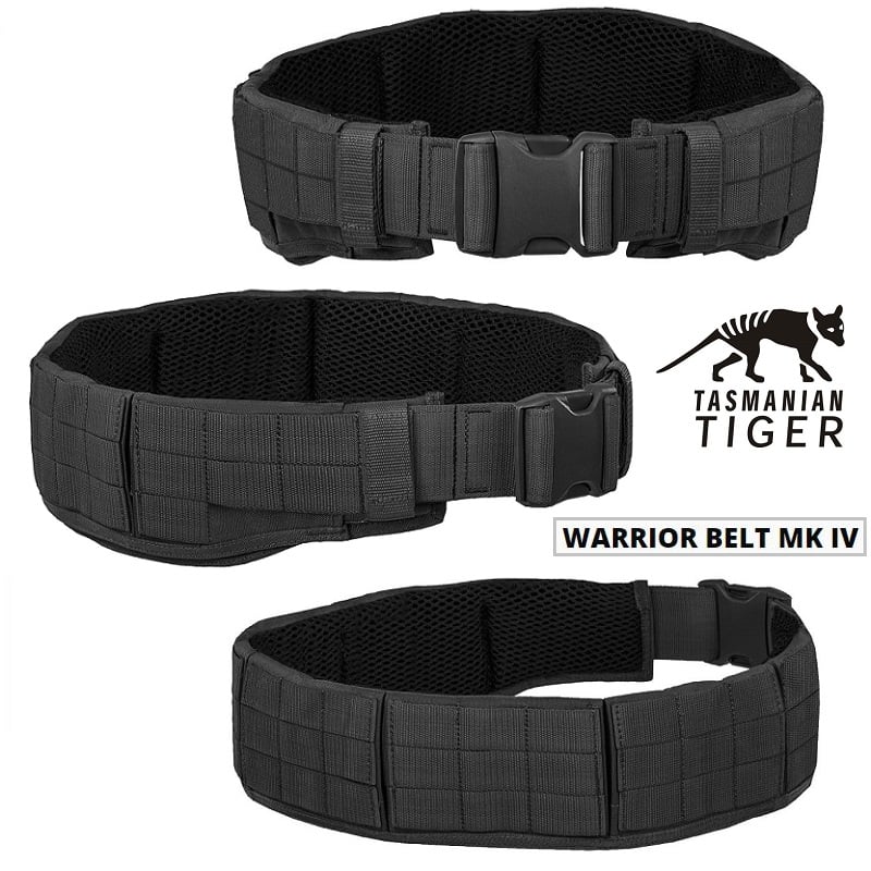 TASMANIAN TIGER WARRIOR BELT MK IV BLACK - (7310)
