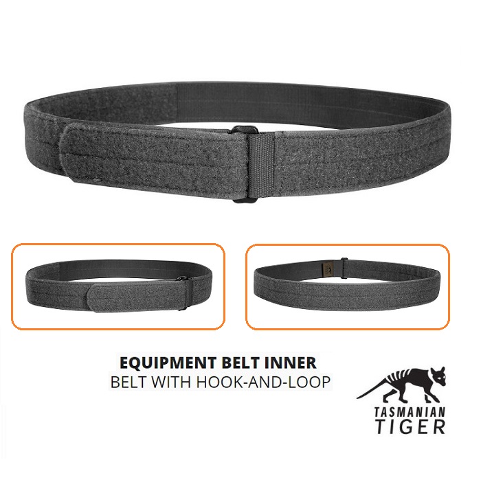 TASMANIAN TIGER EQUIPMENT BELT INNER BLACK - SOTTO-CINTURA CON VELCRO MORBIDO(7231)