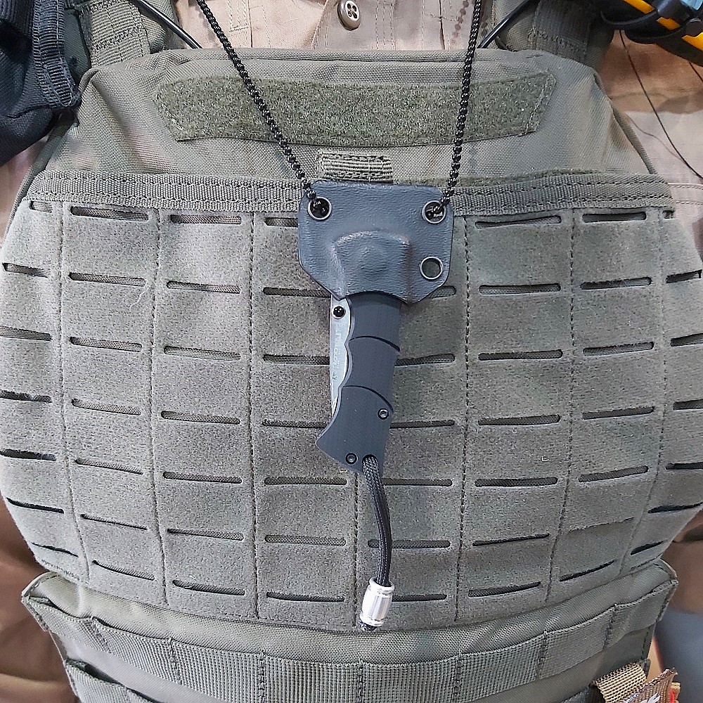 TECNOCUT 6320 Small pocket/neck knife with kydex Sheath - Image 6
