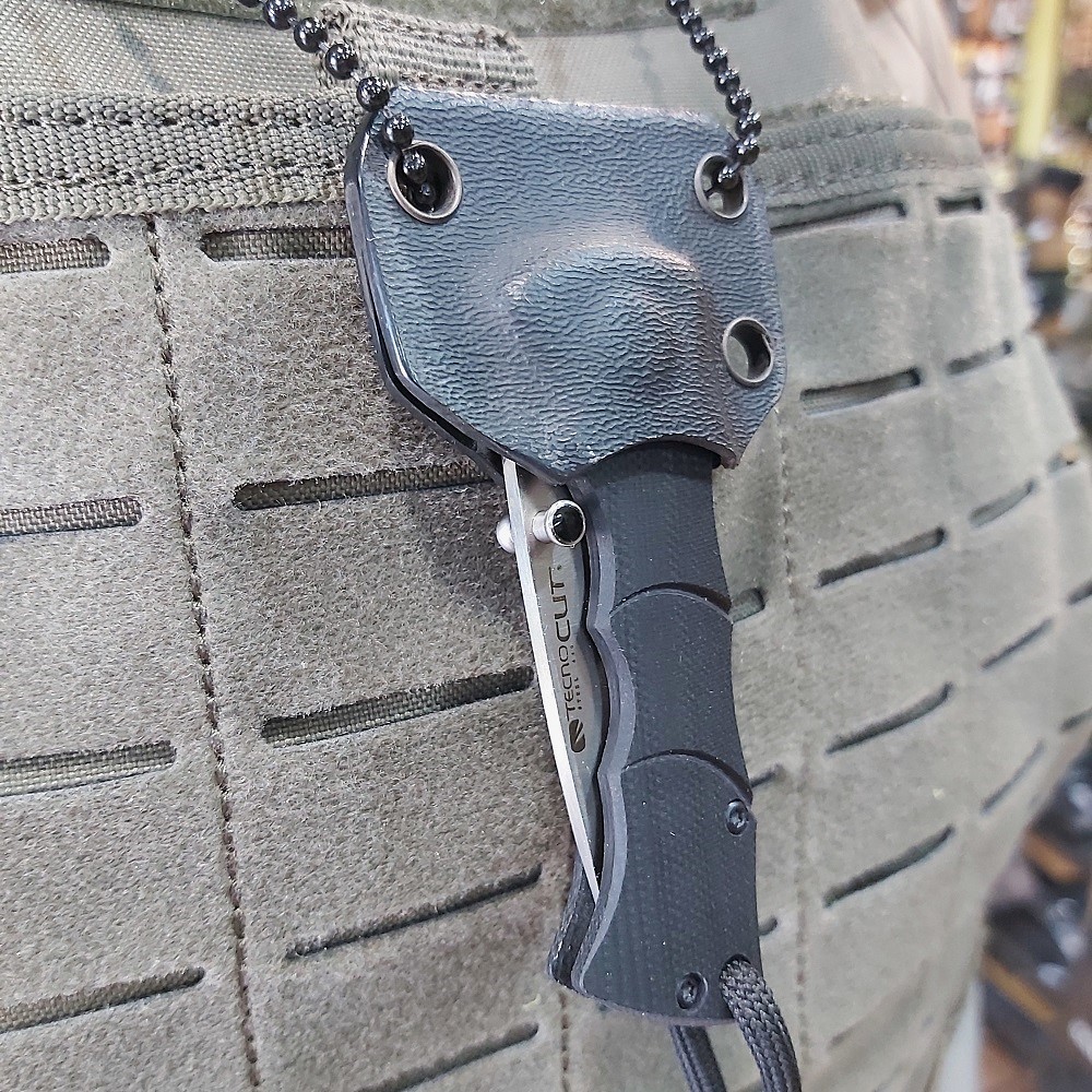 TECNOCUT 6320 Small pocket/neck knife with kydex Sheath - Image 7