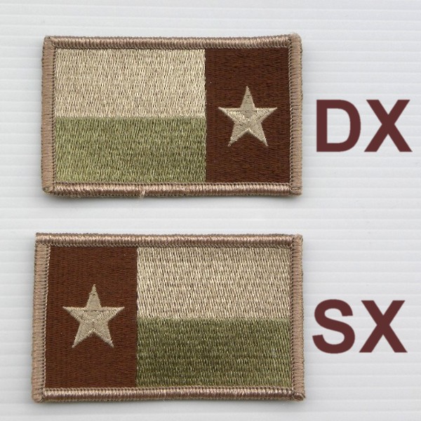 Texas Multicam flag patch