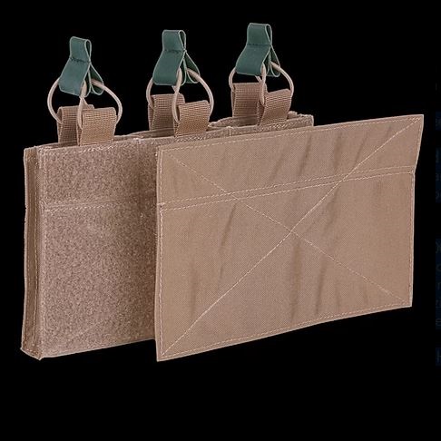 TF-2215 Triple M4 Mag Pouch - con velcro- coyote brown - Image 2
