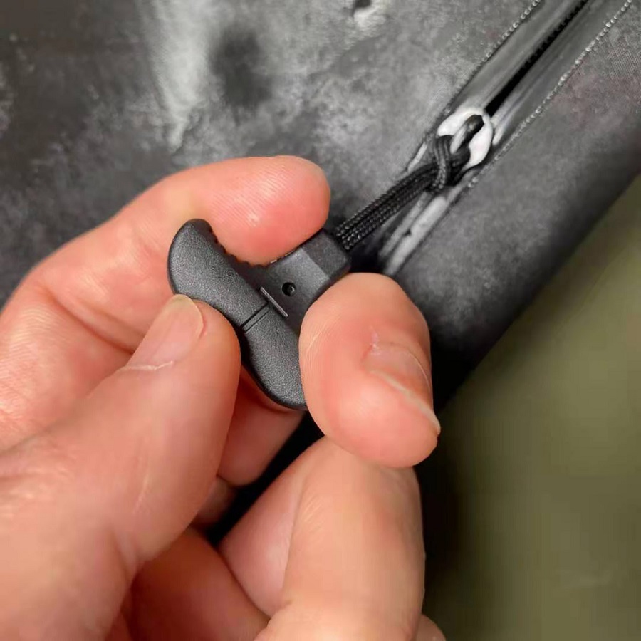 T-Grip Zipper Pulls Black -tiretto per cerniere - immagine 3
