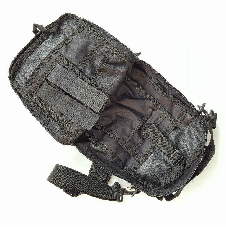 TWS" K5 MULTI PACK" Borsello trasversale nero - Image 3