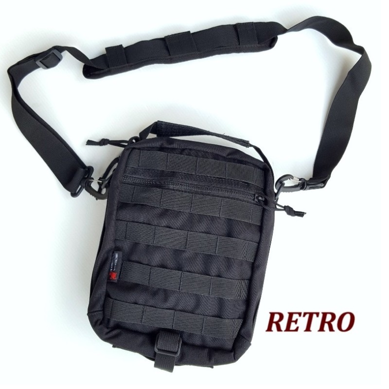 TWS" K5 MULTI PACK" Borsello trasversale nero - Image 4