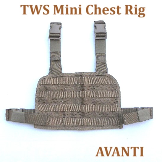 TWS mini chest rig coyote