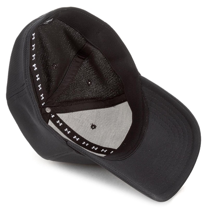 Under Armour 3.0 Black on Black BLITZING stretch cap - Image 4