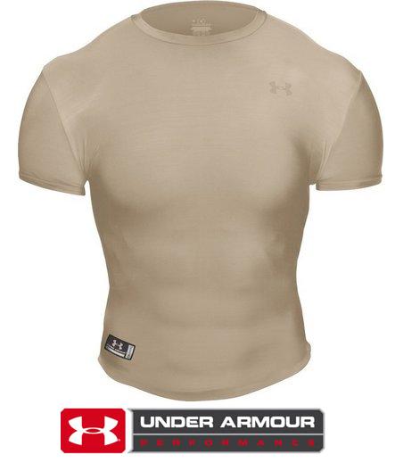 Under Armour Tactical Heatgear Compression t-shirt desert sand - immagine 2