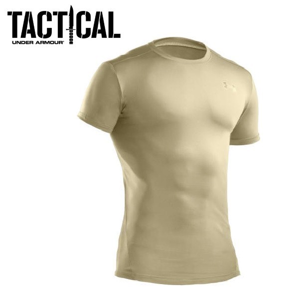 Under Armour Tactical Heatgear Compression t-shirt desert sand