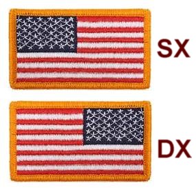 USA flag full color patch