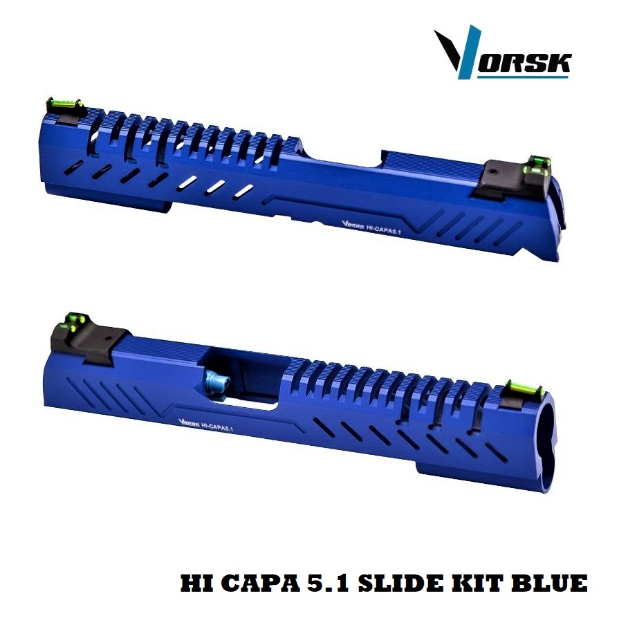 VORSK HI CAPA 5.1 SLIDE KIT BLUE (VAC-07-01-BLU)