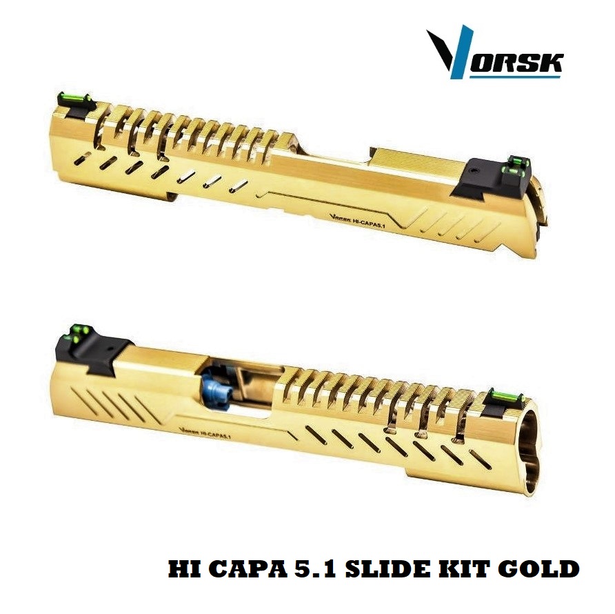 VORSK HI CAPA 5.1 SLIDE KIT GOLD (VAC-07-01-GLD)